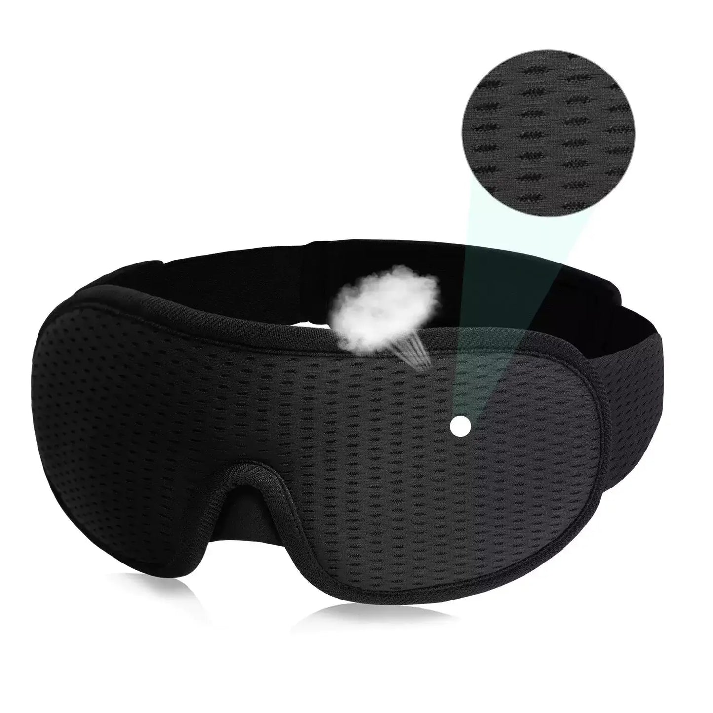 3D Contoured Sleep Mask